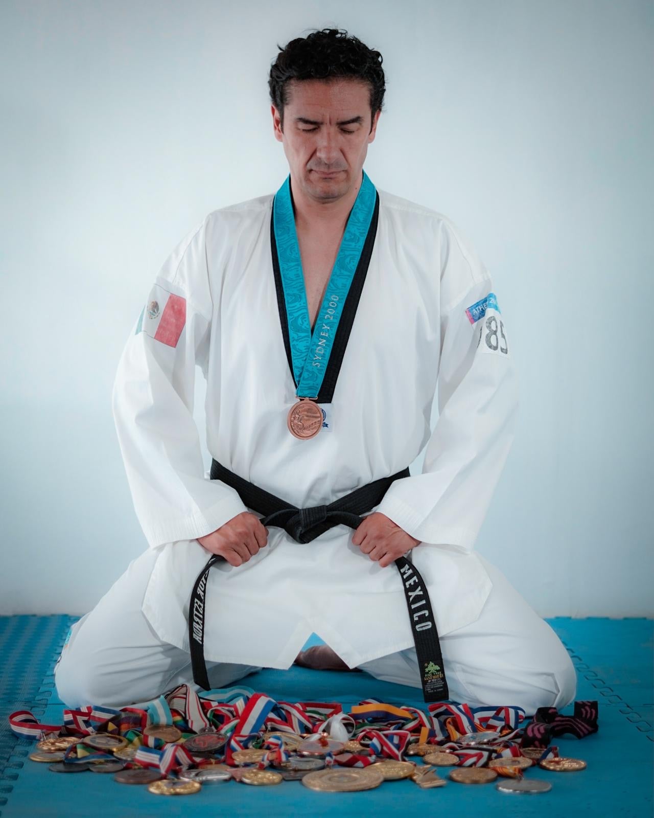 Taekwondo Legacy Wall – Black Belt Honor Portrait