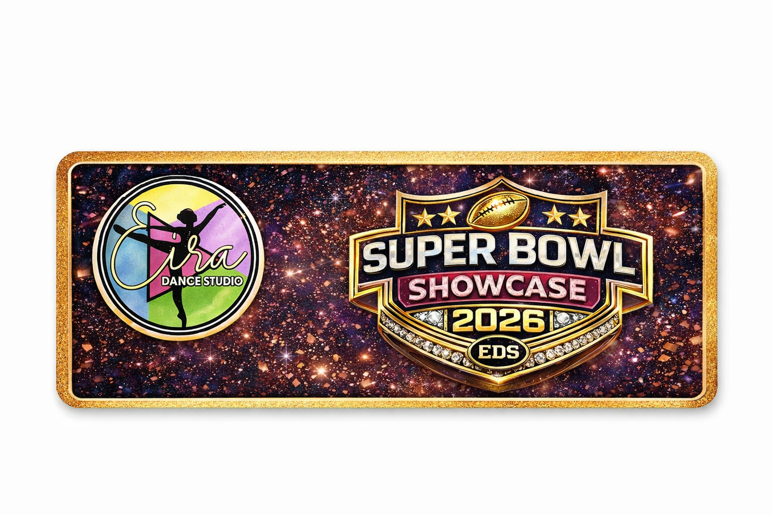 EDS Super Bowl Showcase 2026 VIP Invitation (Hard Case Edition)