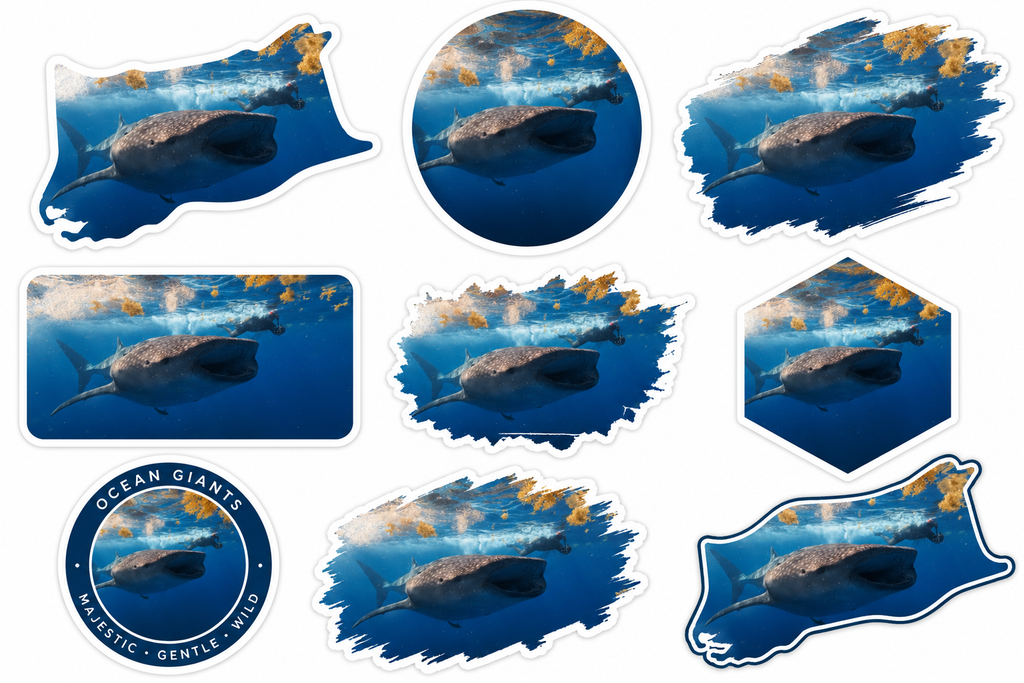 CAS2S Original Marine Life Sticker Pack – Mexico Collection (10 Random Stickers)