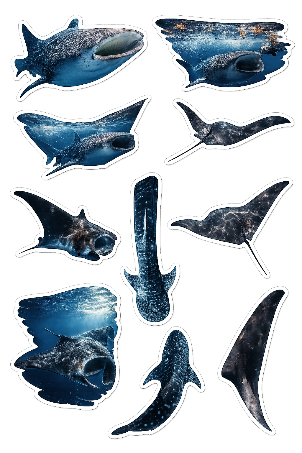 CAS2S Original Marine Life Sticker Pack – Mexico Collection (10 Random Stickers)
