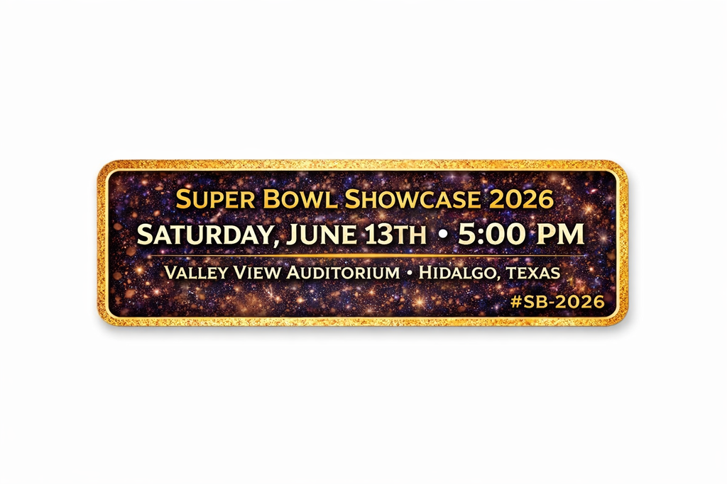 EDS Super Bowl Showcase 2026 VIP Invitation (Hard Case Edition)