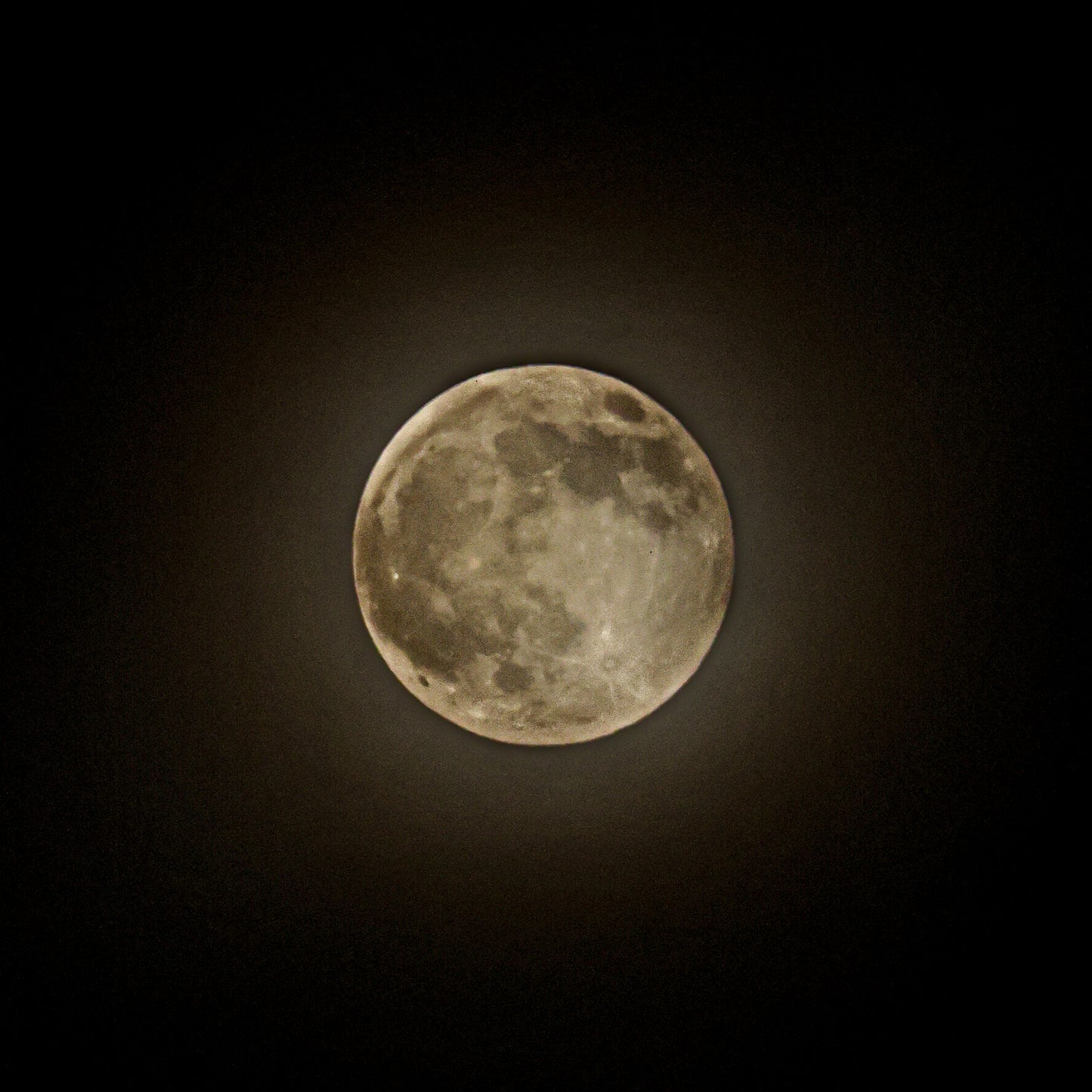 October Full Moon Glow – Corpus Christi, Texas
