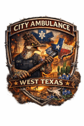 City Ambulance - West Texas(stickers)
