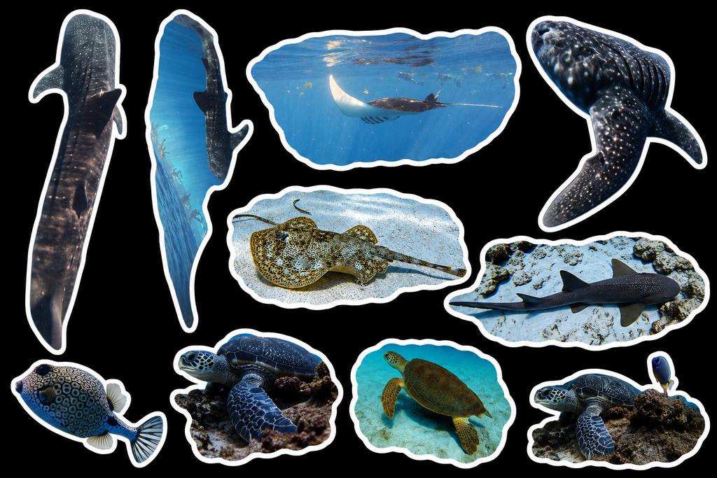 CAS2S Original Marine Life Sticker Pack – Mexico Collection (10 Random Stickers)