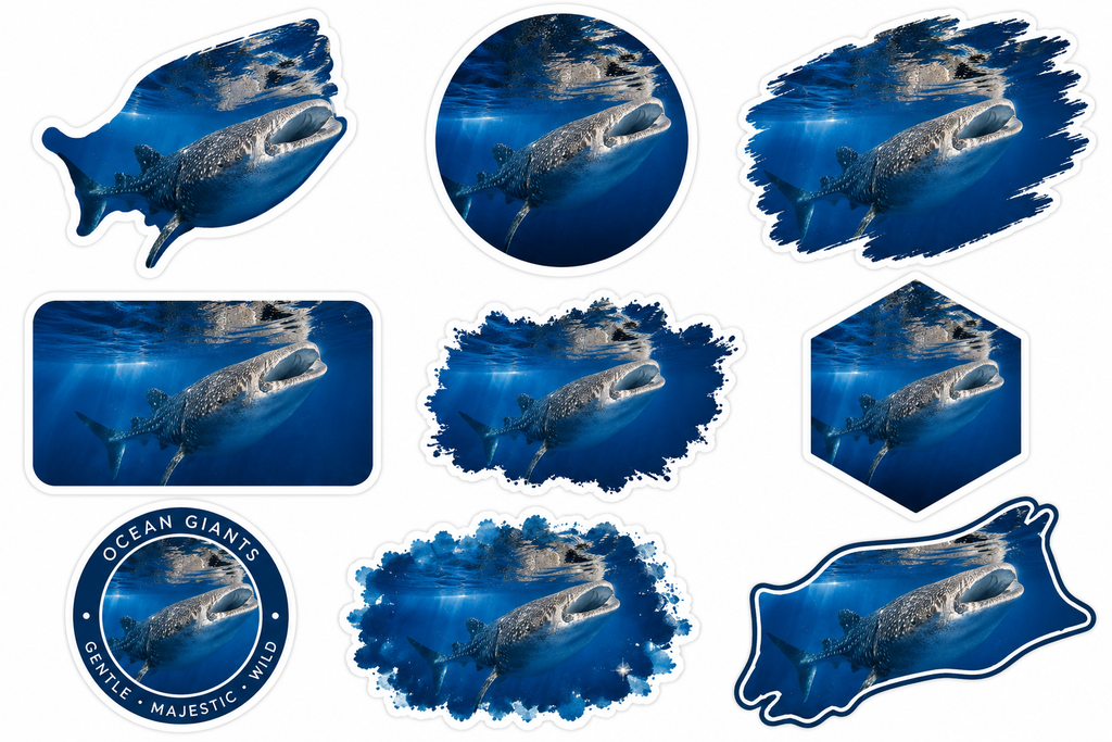 CAS2S Original Marine Life Sticker Pack – Mexico Collection (10 Random Stickers)